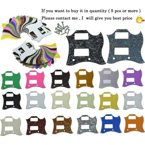KAISH Standard SG Full Face Pickguard for SG SPECIAL Guitar Various Colors