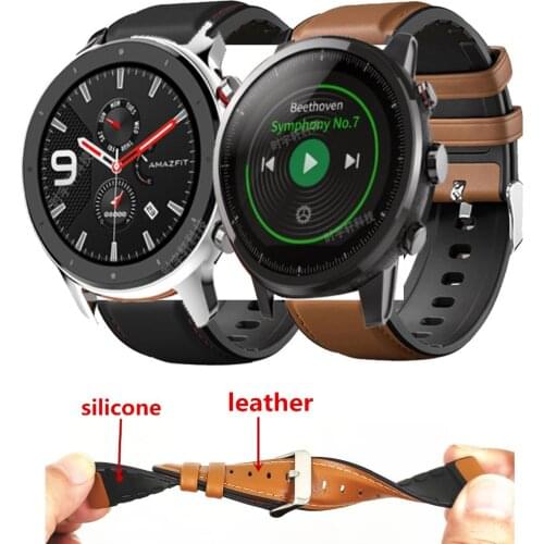 For Xiaomi Amazfit GTR 47mm / Amazfit Stratos 2 / 2S / 3 Smart Watch Band For Huami Pace / Stratos 22mm Wrist Strap Bracelet