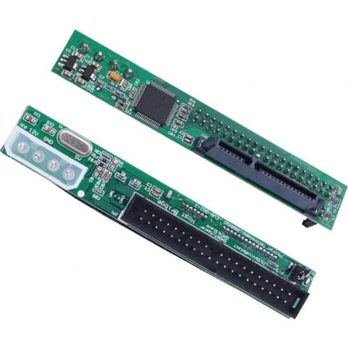 SATA to 3.5 inch IDE Hard Drive Converter Compact High-speed Thin SATA to 40-pin/39-pin IDE Hard Disk Converter for Desktop