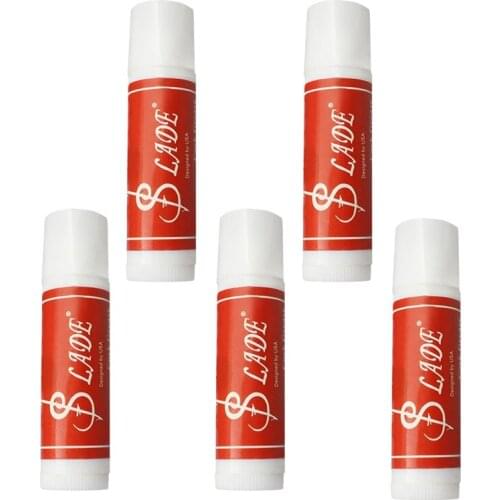 SLADE 5 Pcs Tubes Cork Grease Oil for Clarinet Saxophone Sax Accessories Woodwind Musical Instrument Parts Yacht Accessories