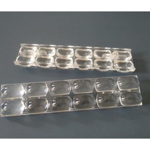 #SWTL-115 New High quality Headlight lens, Led lens, Size: 115X25.3X14.3mm, Degree: 15, Clean surface, PMMA