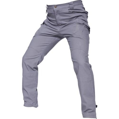 Tactical Outdoor Man Sport Hiking Pants IX9 Men Rip-stop Safari Tactical Pant City Cargo Pants Mens Military Combat Trousers