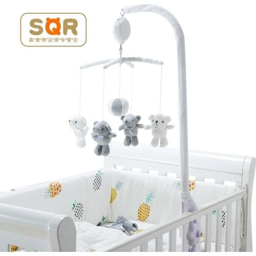 Baby Toys Baby Sleeping Toys Newborn Cloth Art Rotating Electric Belt Stand Hanging Bell Baby Bed Bell Baby Toys 0 12 Months