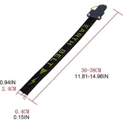 X7AE Car Anti-static Strip Grounding Copper Wire Belt Eliminate Static Electricity Prevent Auto Ignition Safe Driving Parts