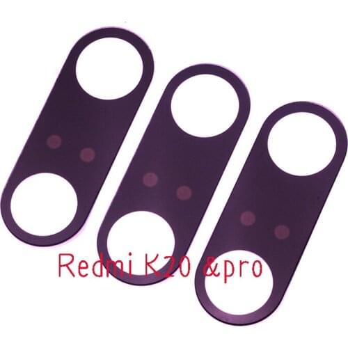 10pcs Back rear camera glass lens replacement for Xiaomi Redmi K20 & K20 pro