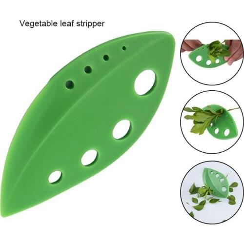1pc Vegetables Leaf Stripper Kitchen Gadget Thyme Rosemary Collard Greens Herb Stripper Looseleaf Vegetable Tool