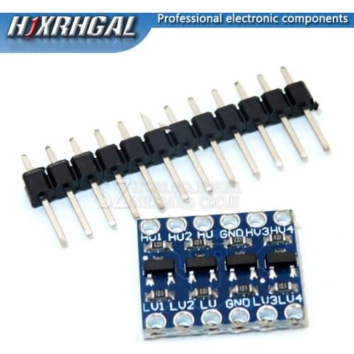 10pcs 4 channel IIC I2C Logic Level Converter Bi-Directional Module 5V to 3.3V