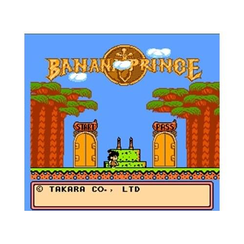 Banana prince 60 Pin Game Card For 8 Bit Subor Game Player