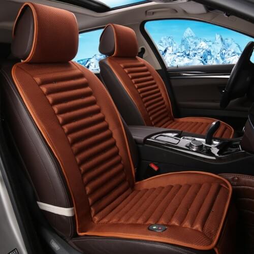 Built-In Fan Cushion Air Circulation Ventilation Car Seat Cover For Peugeot 206 207 2008 301 307 308sw 3008 408 4008 508 RCZ