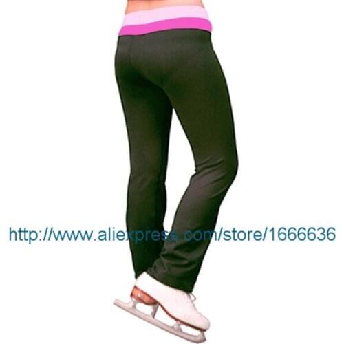 Hot Sales Ice Skating Dresses For Women Beautiful New Brand Vogue Figure Skating Trousers Competition KZ2004