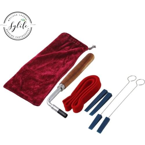 Piano Tuning Hammer Mute Kit,Jujube Wood Handle