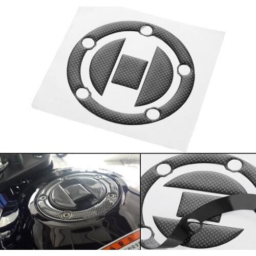 Carbon Fiber Fuel Gas Oil Cap Tank Pad Tankpad Protector Sticker For Motorcycle Universal For SUZUKI GSXR 600 GSX-R750 1000