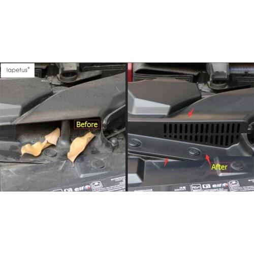 Lapetus Accessories Engine Warehouse Air Conditioning AC Inlet Vent Molding Cover Kit Trim For Renault Kadjar 2016 2017 2018