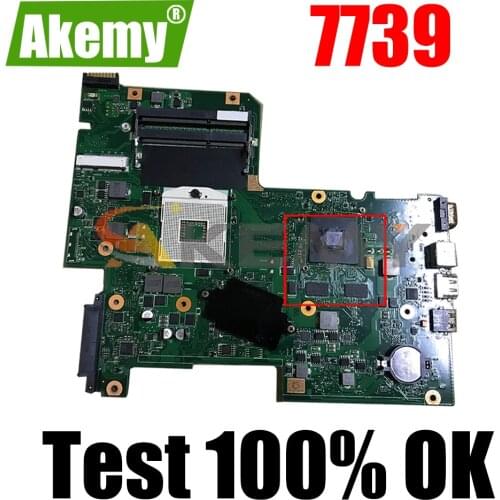 For Acer Aspire 7739 Laptop Motherboard AIC70 REV.2.0 08N1-0NX3J00 DDR3 Notebook Mainboard