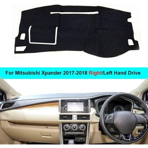 Layer Car Dashboard Cover Carpet Cape For Mitsubishi Xpander 2017 2018 LHD RHD Rug Shade Pad Carpet Dashmat Sun Shad