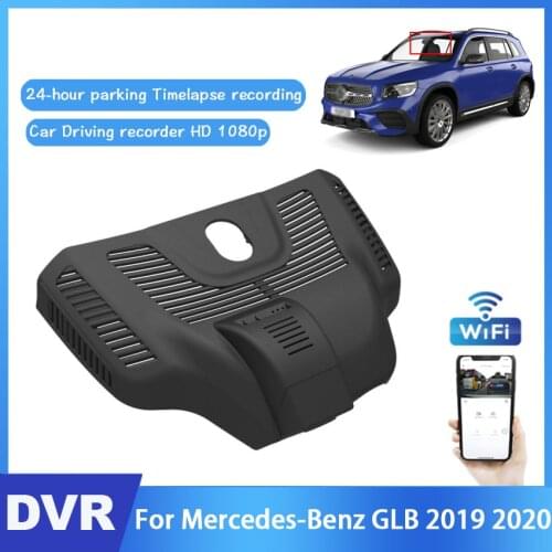 New! Car DVR Wifi Video Recorder Hidden Dash Camera For Mercedes-Benz GLB 2019 2020 Night Vision Full HD 1080P Control Phone APP