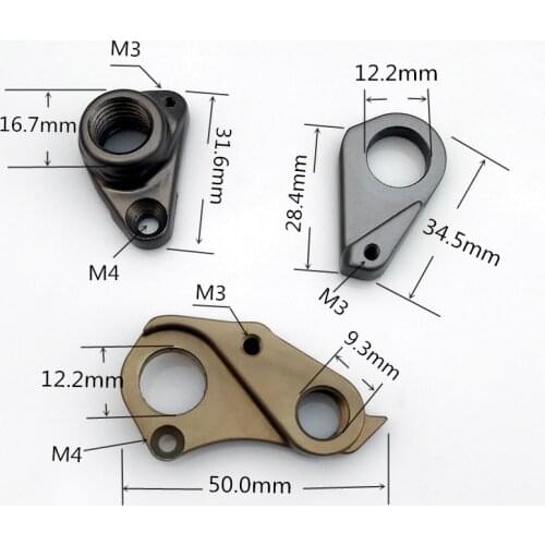 5pcs cycle derailleur hangers mountain bike bike dropouts kit for Giant XTC SLR 12x142 GIANT Trance ObsesAnthem Lust Intrigue