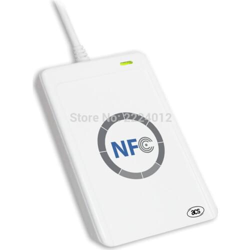 ACS ACR122U-A9 13.56mhz NFC Reader Writer for 7 byte UID Changeable card with software +1pcs 7 byte UID changeale card
