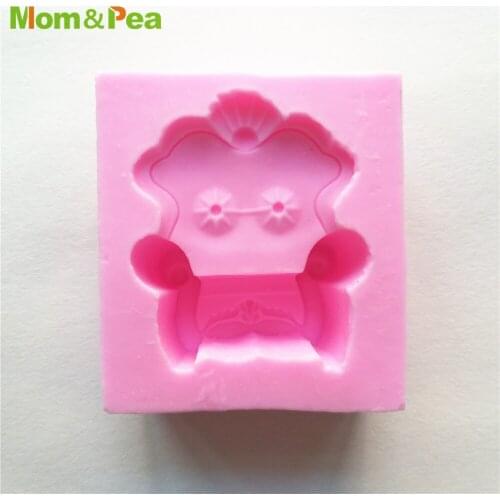 XK205 Sofa Shaped Silicone Mold Gum Paste Chocolate Ornamental Fondant Mould Cake Decoration Tools