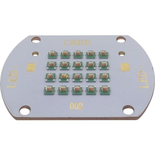 Cree XP-E 10LED 30W 20LED 60W XPE Intergrated LED Array Photo Red 660nm Far Red 730nm Copper PCB Board For Plant Grow