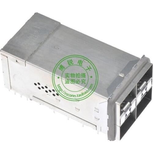 TE SFP + connector 2 * 2 80PIN Model: 2214762-5