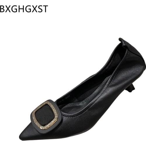Office Shoes Women Crystal Shoes for Women 2021 High Heels Pumps Women Shoes Korean Fashion Zapatos De Mujer Zapatos Chaussures