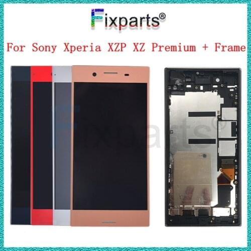 For Sony Xperia XZP XZ Premium G8142 LCD Display With Touch Screen Digitizer Assembly Replacement For Sony XZP LCD Display