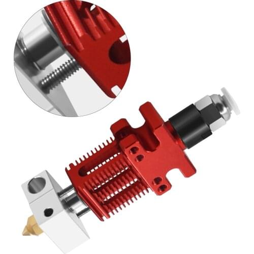 3D Printer CR-6 SE Assembled Full Extruder Hotend Kit with Heating/Cooling/Leveling System Heating Block can be used for Ender 3