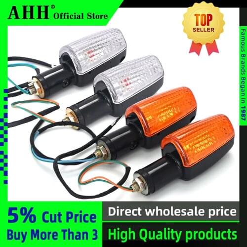 AHH 1 Pair Left Right steering lamp Cornering Turn Signals Indicator Light Front And Rear For Honda CB400 1992-1998 92-98