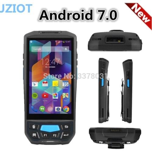Android 7.0Quad-core 1D/2D barcode scanner rfid uhf android handheld terminal pda