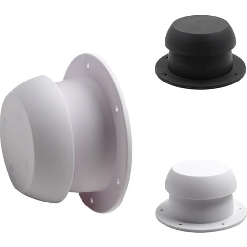 Anti-Corrosion Top Mounted Exhaust Station Wagon Mushroom Head Shape Easy Install ABS RV Parts Rainproof Ventilation Cap Outlet