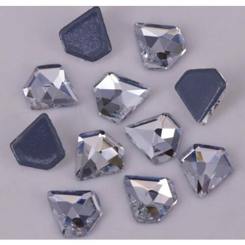 Free Shipping! Lead Free 5mm, 7mm Crystal Clear Diamond Flat Back Hotfix Rhinestones / Iron On Flat Back Crystals