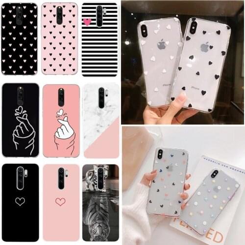 Silicone Flower Floral Phone Case For Xiaomi Redmi 8 8A 7A Note 9 9S Pro 8 7 Pro Cases Soft TPU Ultra Thin Back Cover