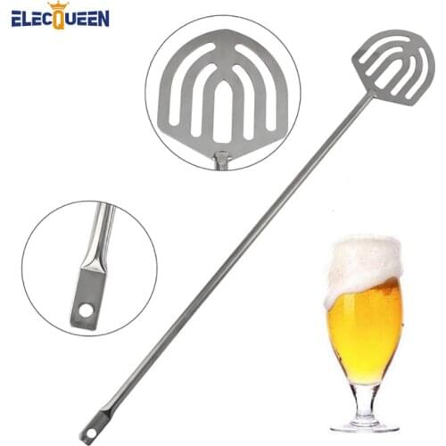 Length Stainless Steel Mash Paddle Tun Mixing Stirrer Paddle Mash Special Design hole Paddle Homebrew Beer