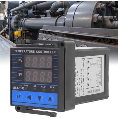 REX-C100 0-400Celsius Digital Temperature Controller Intelligent High Sensitivity Relay Output temperature control accessories