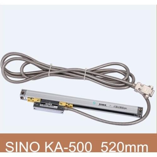Free Shipping ruler 0.005mm / 5um Sino KA500 520mm torque transducer Sino KA-500 520mm digital linear scale for grinder CNC
