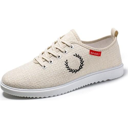 Men Loafers 2021 Spring Summer Men Shoes Casual Shoes Light Canvas Youth Shoes Men Breathable Flat Footwear Men Autumn Shoes