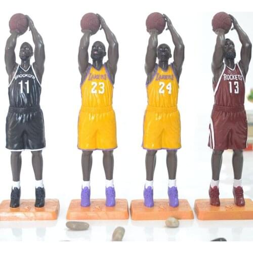 New 26CM Large Basketball Star Figure Doll Kids Adult Toys Car Crafts Decoration Kobe-James Model Fans Christmas Birthday Gift