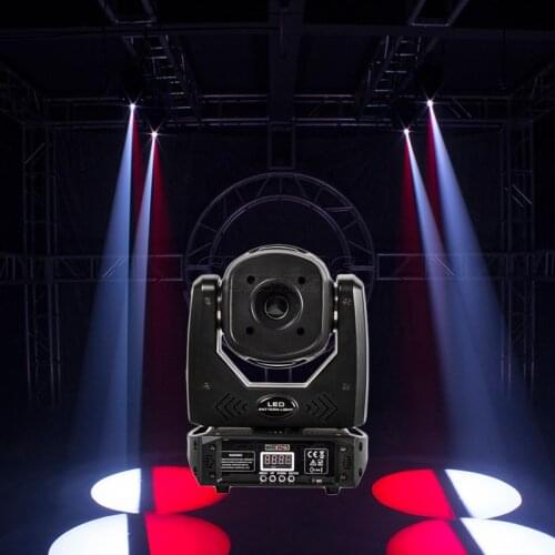 DJ Lights SHEHDS LED75W Spot Moving Head Lights With DMX Controller For Disco Stage Ball With Lighting effect Fres shipping