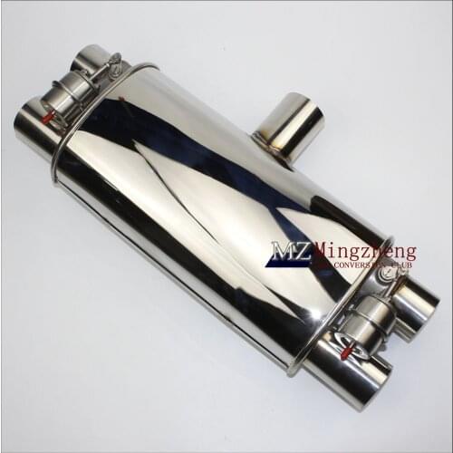 3" Exhaust System Stainless Steel T Pipe Electric Exhaust CutOut Out Valve With Electronic Remote Control Switch exhaust pipe
