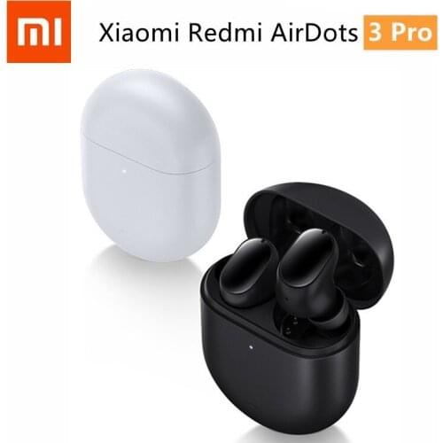 Xiaomi Redmi AirDots 3 Pro Bluetooth Earphone TWS Headset with Qi Wireless Charging 35dB Active Noise Cancellation Earbuds