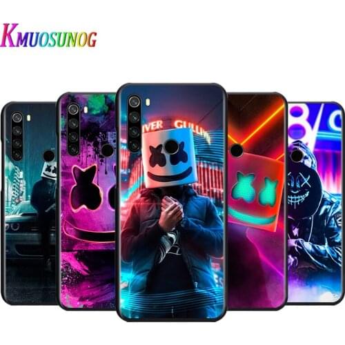 Street Fashion For Xiaomi Redmi Note 4 4X 5 5A 6 7 8 8T 9S/T 10 10S 5G Global version Por Max Black Silicone Soft Phone Case