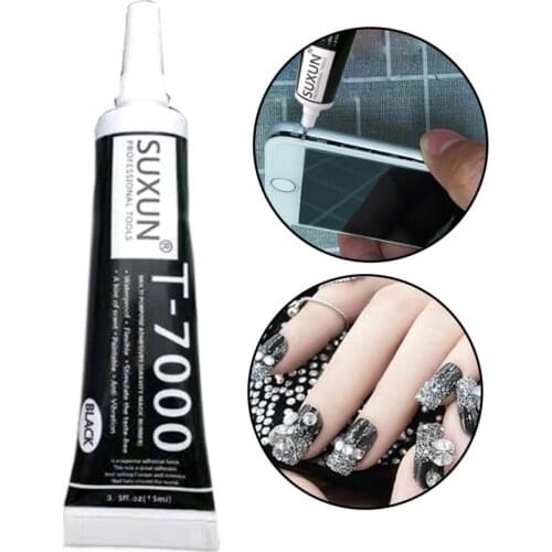 Universal adhesive adhesive 110ml T-7000 black Repair metal bonding plastic soft glue DIY Manual