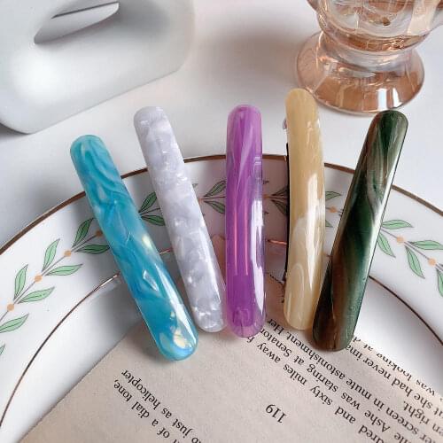 Retro Pattern Simple All-match Hairpin Spring Clip Side Clip Cute Hair Clip For Girls Professional Hair Accessories For Women