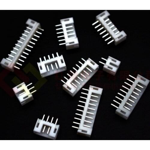 50pcs 2P/3P/4P/5P/6P/7P/8P PH2.0 connector 2.0MM PITCH MALE pin headerStraight needle FOR PCB BOARD PH 2MM
