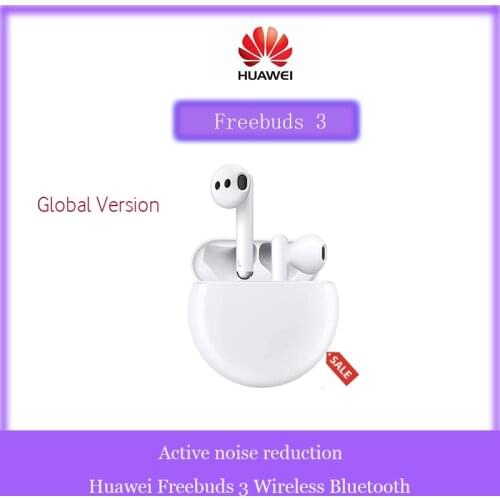 Huawei Freebuds 3 Wireless Bluetooth Earphone TWS Kirin A1 Chip Low Frequency Handset ANC Earphone For Mate 30 Pro P40 lite