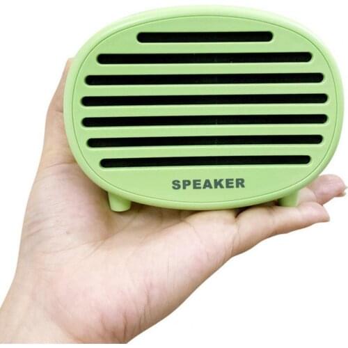 Bluetooth Speaker Wireless Macaroon Color Plastic Retro Loud Speaker for Party