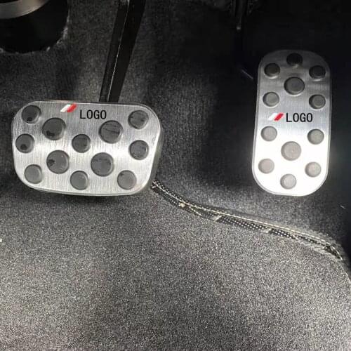 For Toyota COROLLA CROSS 2020 Car Internal Accessory AT Accelerator Non-slip Pedal Gas Fuel Brake Pad Footrest Pedal