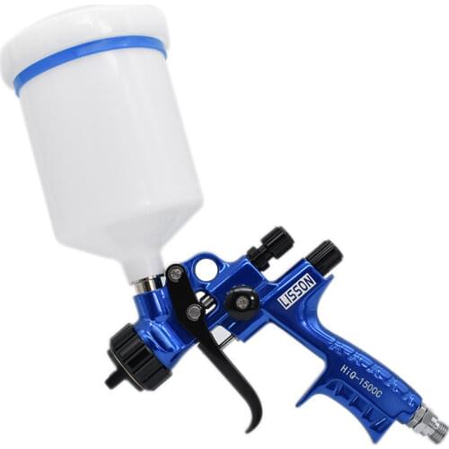 Car repair spray gun air spray gun manual spray gun LVLP 1.3mm 600cc gravity Spray Gun high quality car repair tool