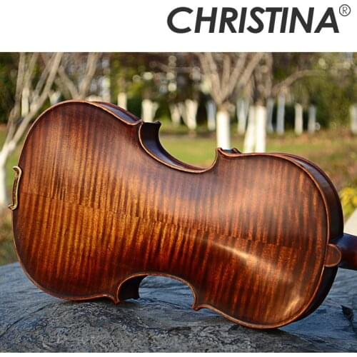 Italian christina V05B handmade professional wood violin4/4 luthier stradivarius musical instruments 4/4 Grading violin